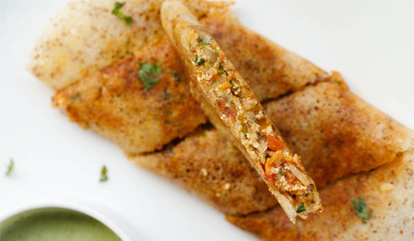 Paneer Dosa Recipe (Street Style)