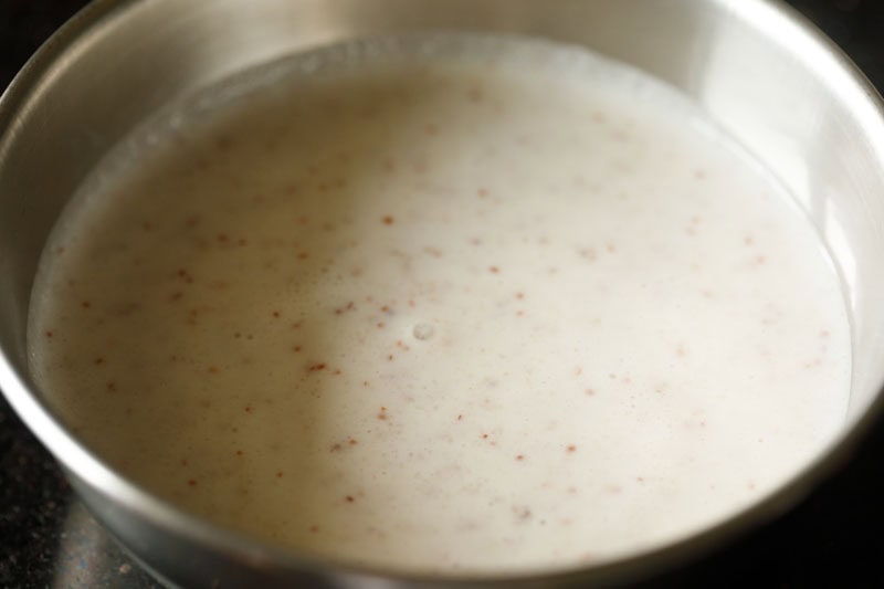 dosa batter in a bowl.